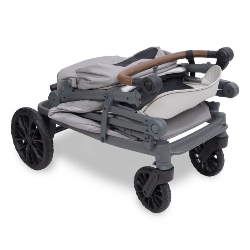 Wonderfold ® L2 Grey Double Kids Stroller Wagon - image 9 of 10