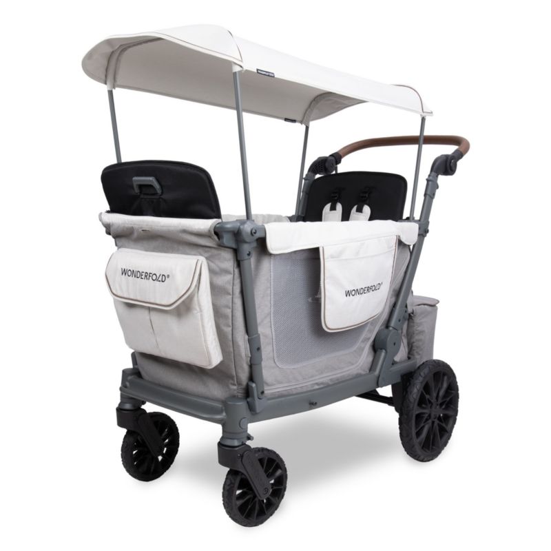 Wonderfold ® L2 Grey Double Kids Stroller Wagon - image 6 of 10