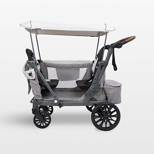 Wonderfold ® L2 Grey Double Kids Stroller Wagon