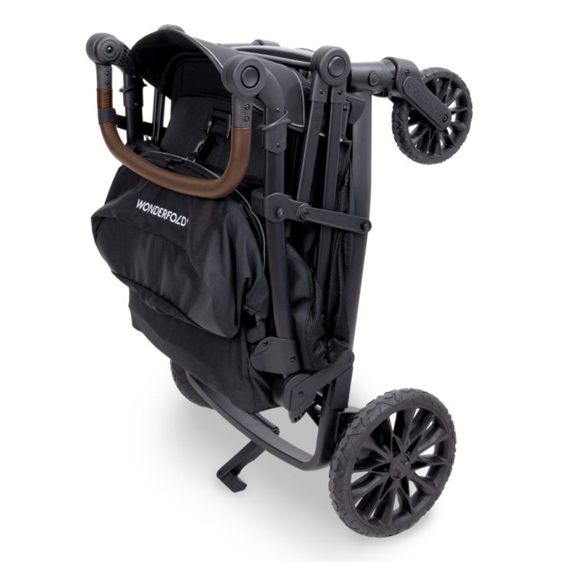 Wonderfold ® L4 Black Quad Kids Stroller Wagon - image 7 of 9