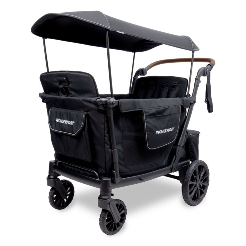 Wonderfold ® L4 Black Quad Kids Stroller Wagon - image 5 of 9