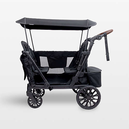Wonderfold ® L4 Black Quad Kids Stroller Wagon