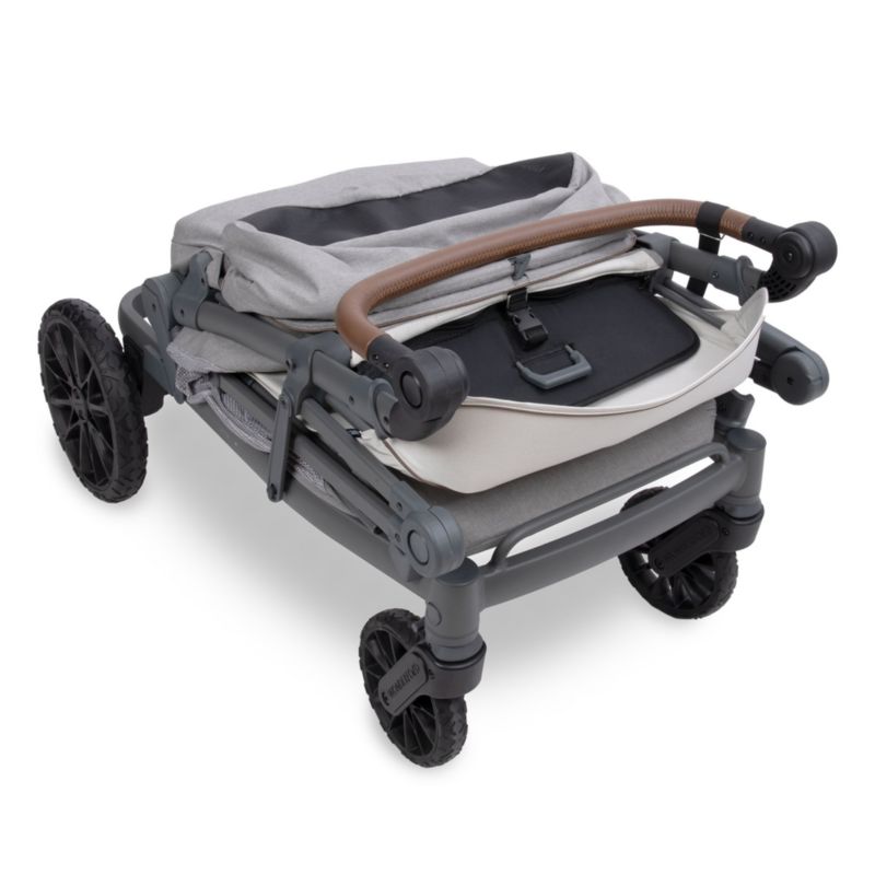 Wonderfold ® L4 Grey Quad Kids Stroller Wagon - image 9 of 10