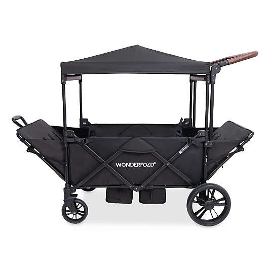 Wonderfold ® X4R Black 4 Seater Kids Stroller Wagon