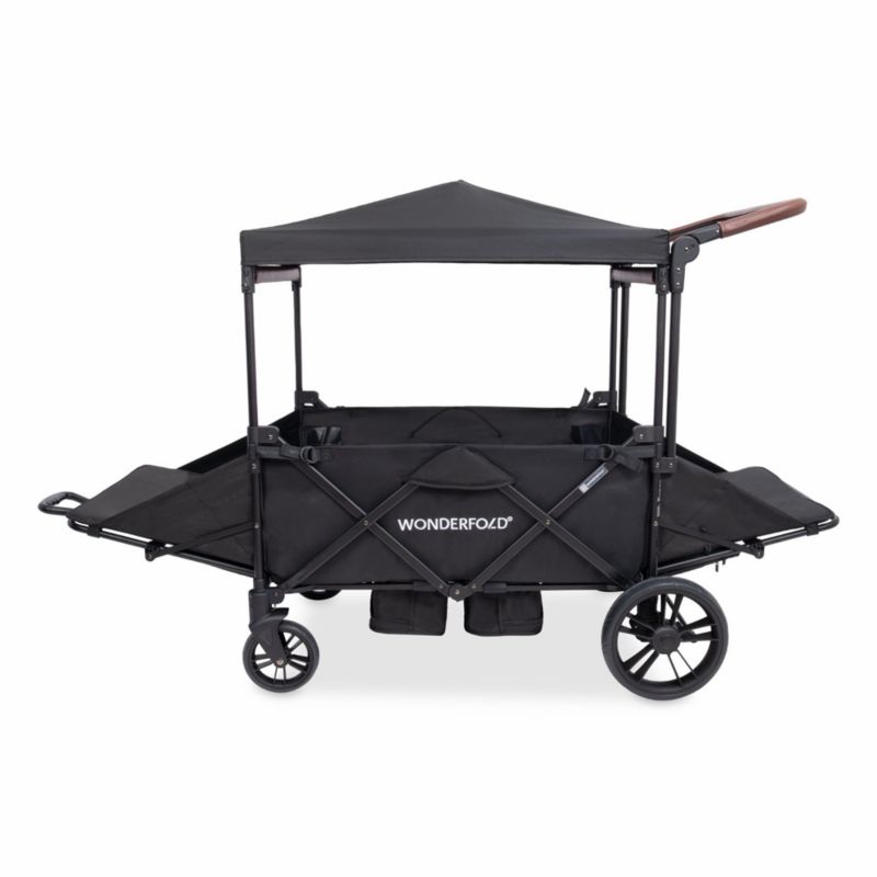 Wonderfold ® X4R Black 4 Seater Kids Stroller Wagon - image 3 of 8