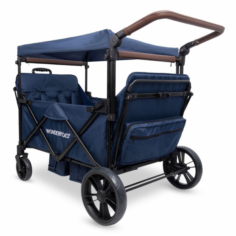 Wonderfold X4R Navy Blue 4 Seater Kids Stroller Wagon - image 5 of 7
