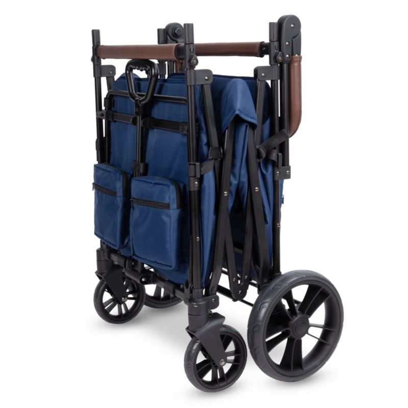 Wonderfold X4R Navy Blue 4 Seater Kids Stroller Wagon - image 6 of 7
