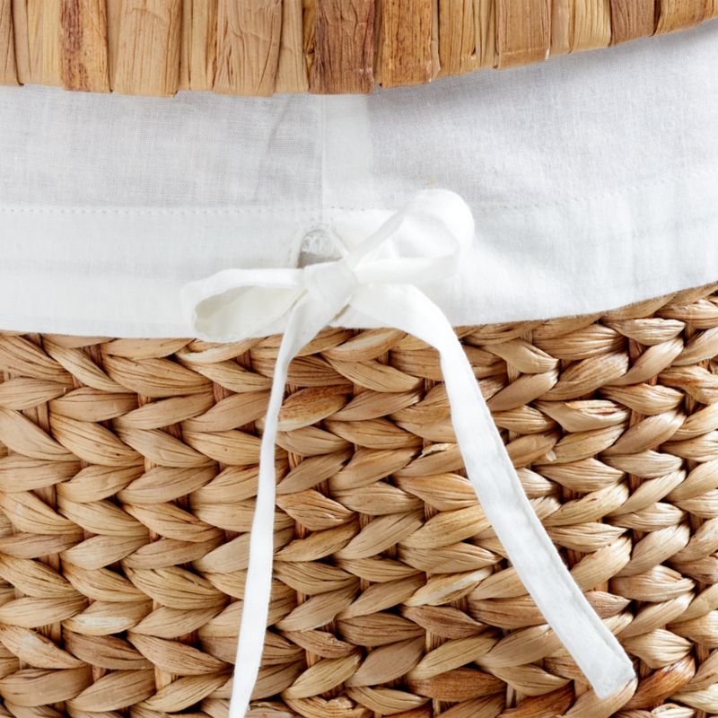 Wonderful Wicker Organic Cotton Hamper Liner - image 2 of 5