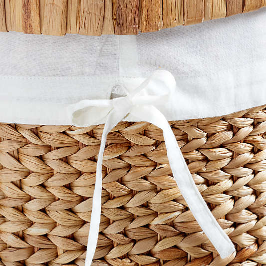 Wonderful Wicker Organic Cotton Hamper Liner