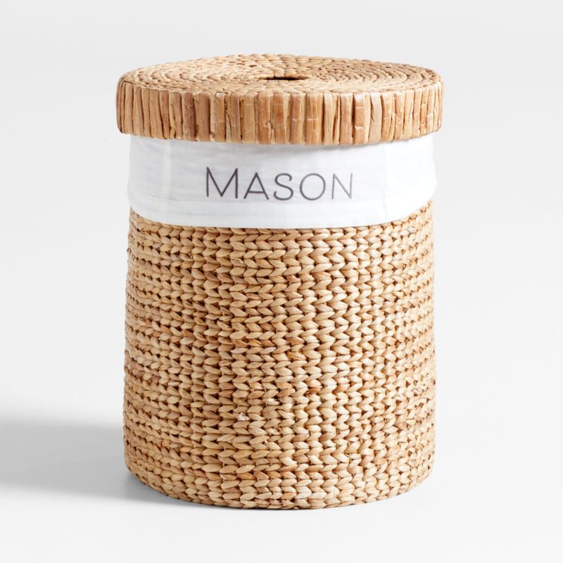 Wonderful Wicker Cotton Hamper Liner