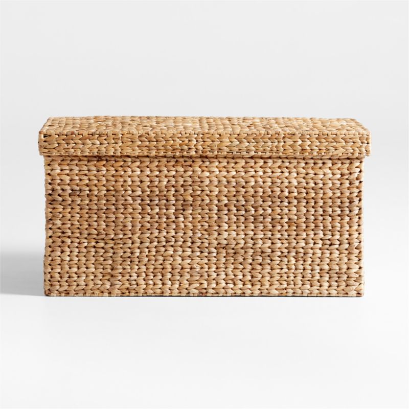 Wonderful Wicker Natural Woven Kids Toy Box with Lid - image 6 of 11