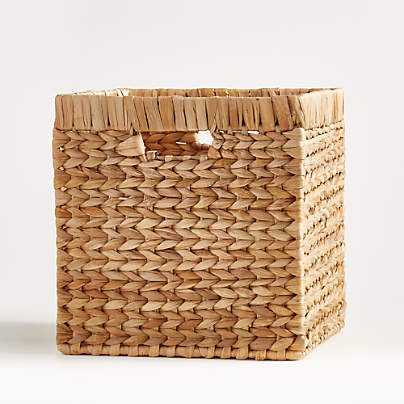 Wonderful Natural Wicker 11" Storage Basket