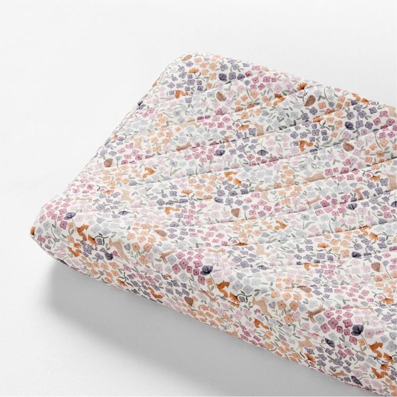 Stay Cool Wonderland Prairie Organic Cotton Changing Pad Cover - image 0 of 2