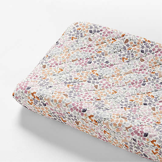 Stay Cool Wonderland Prairie Organic Cotton Changing Pad Cover