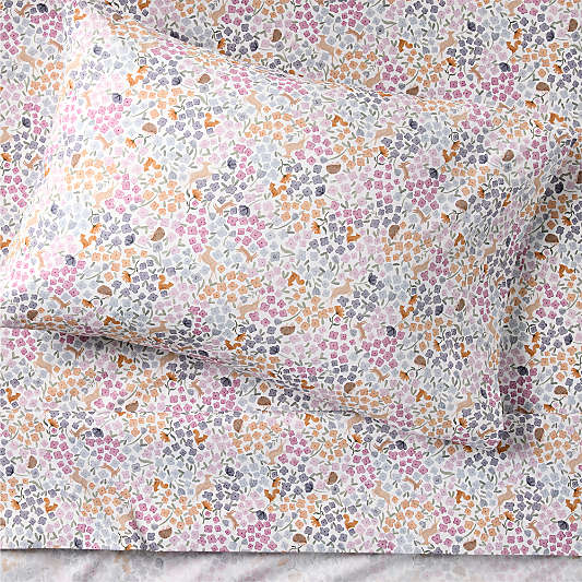 Stay Cool Wonderland Prairie 100% Organic Cotton Kids Twin Sheet Set