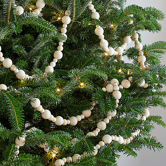 Wood Bead Garland 6'