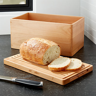 View Carter Wood Bread Box details