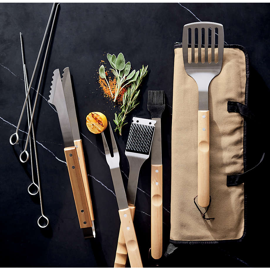 Barbecue tool outlet set