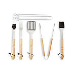 View Wood-Handled 9-Piece Barbecue Tool Set - image 4 of 6