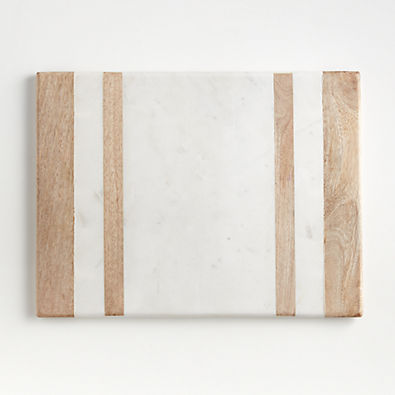 View Wood and Marble Inlay Serving Board details