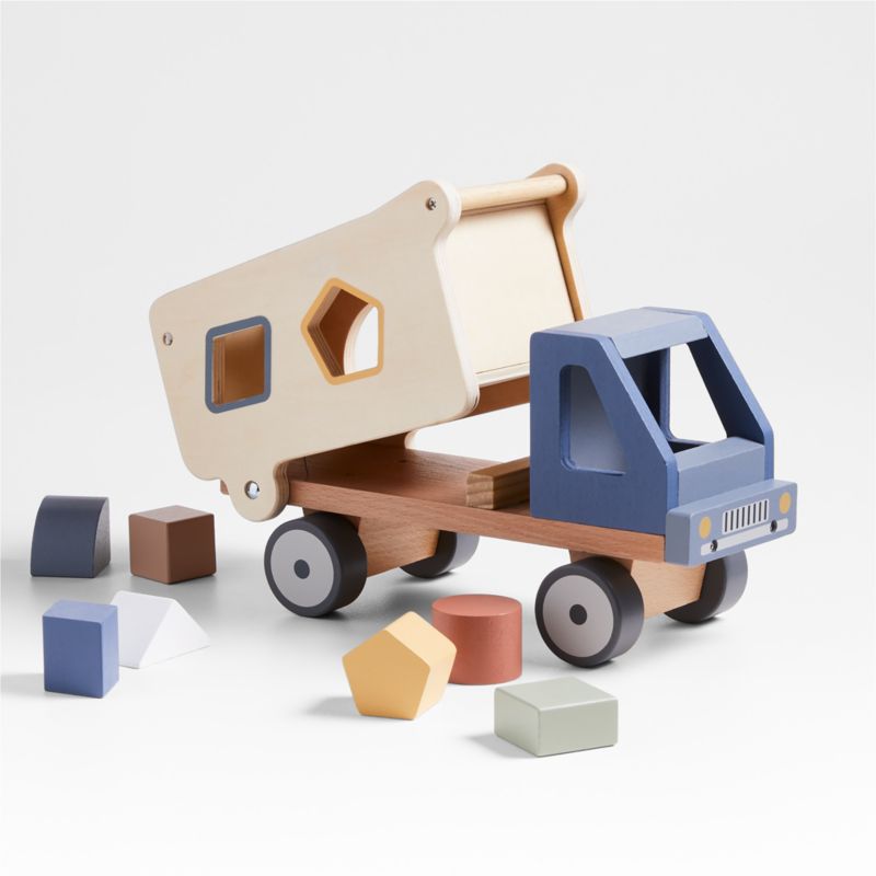 Wood Kids Shape Sorting Truck - image 8 of 10