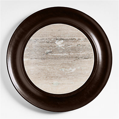 View Wood and Tuscan Marble Cracker Serving Board Set details