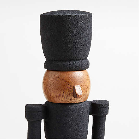 Zinc and Wood Holiday Nutcrackers