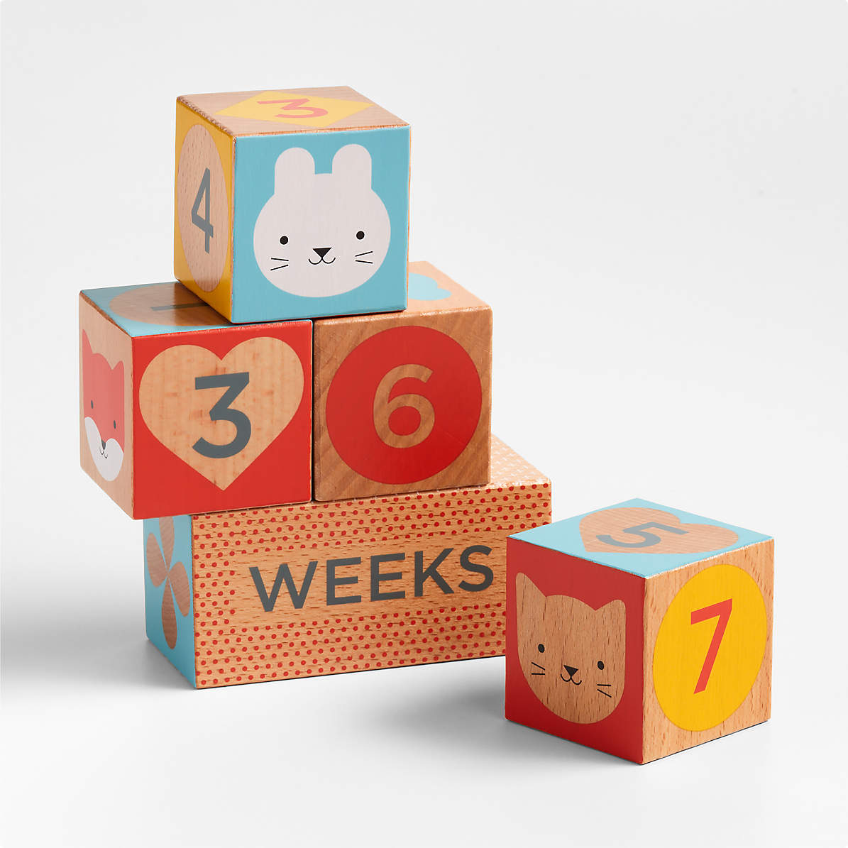 Baby deals milestone blocks