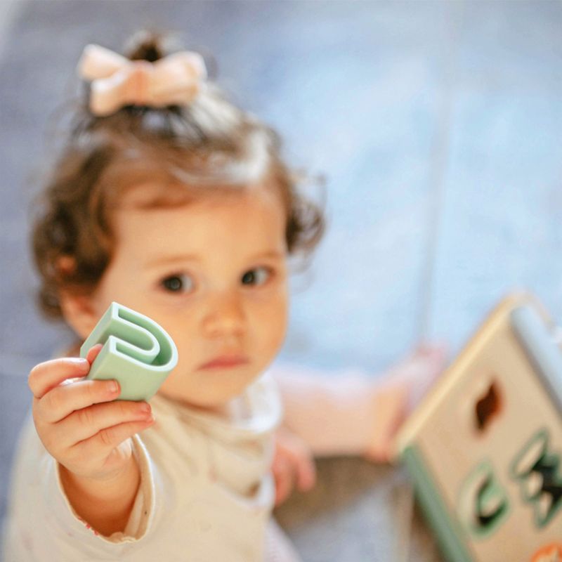 Wonder & Wise by Asweets Wooden Tiny Triangle Toddler Activity Toy - image 3 of 6