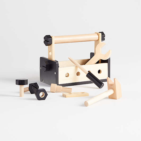 crate and barrel toy kitchen