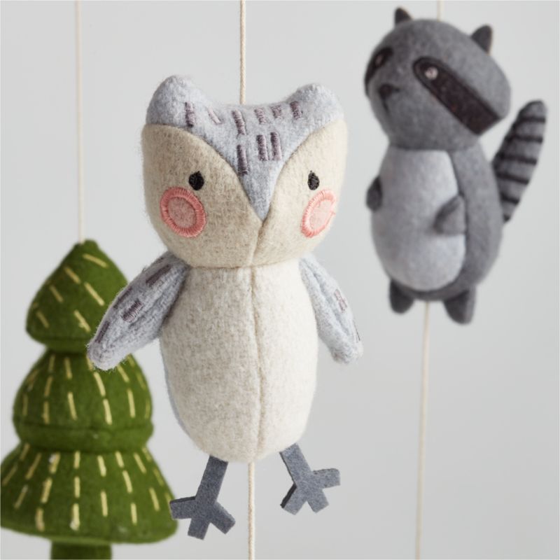 Woodland Animal Baby Nursery Mobile - image 4 of 7