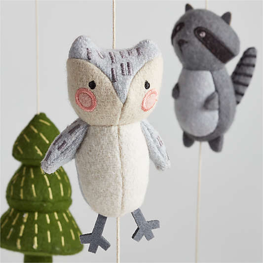 Woodland Animal Baby Nursery Mobile