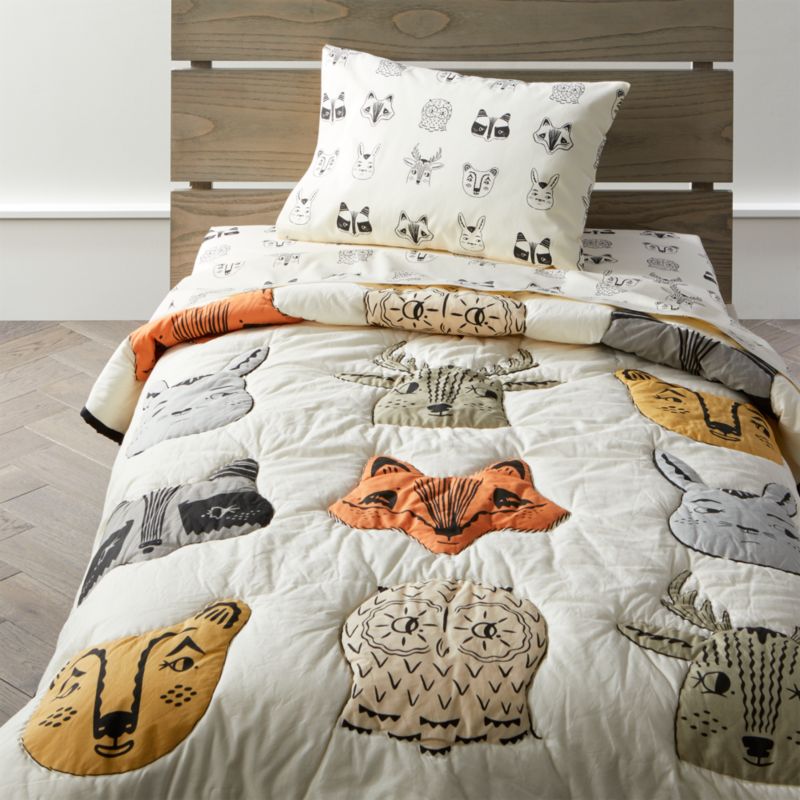 Woodland animal sales baby bedding