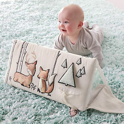 Woodland Animals Baby Tummy Time Toy + 
