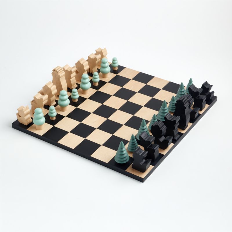Woodland Wonder Chess Set for Kids + Reviews | Crate & Kids