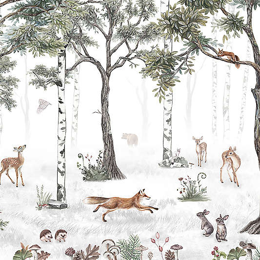 Tempaper Woodland Adventure Peel & Stick Wall Mural