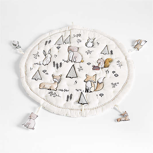 Woodland Animals Baby Activity Gym Play Mat