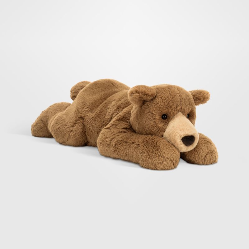 Jellycat ® Large Lying Woody Bear Kids Stuffed Animal - image 0 of 4