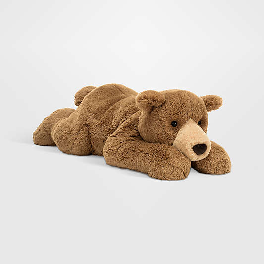 Jellycat ® Large Lying Woody Bear Kids Stuffed Animal