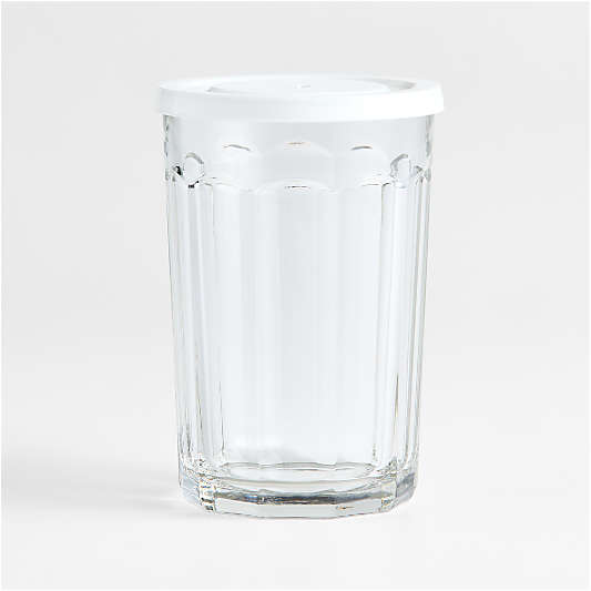 Large 21-Oz. Working Glass with Lid