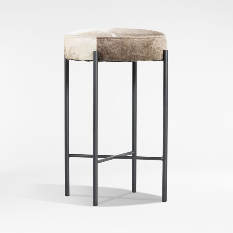 Worth Cowhide Counter Stool