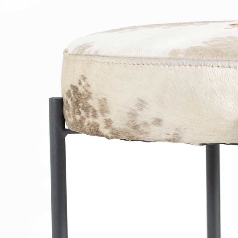 Worth Cowhide Counter Stool