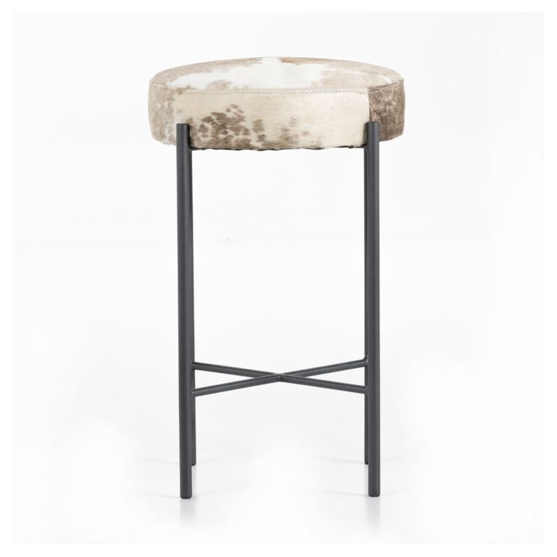 Worth Cowhide Counter Stool