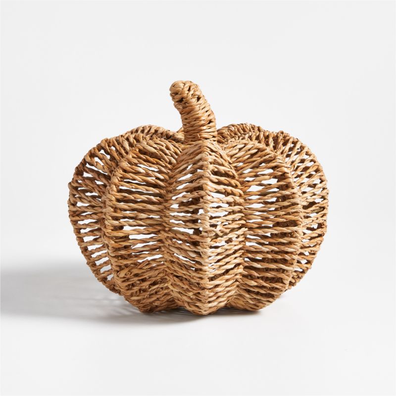 Woven Pumpkin 6" - image 0 of 5