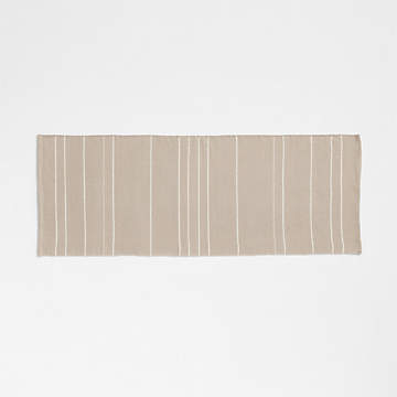 Cruiser's Caché Classic Organic Cotton Loop Bath Mat, 24" X 36" Fog Gray Bath