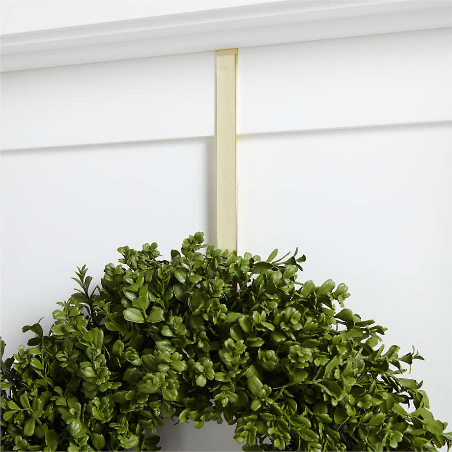Gold wreath door hanger reviews crate barrel canada