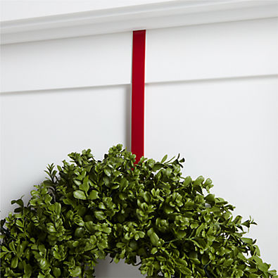 View Red Wreath Door Hanger details