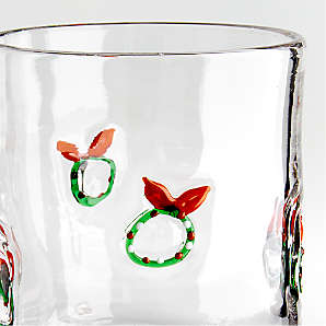 Louisville Cardinals Double Old Fashioned Glass