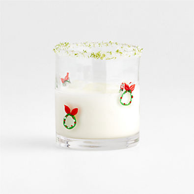View Wreath Icon 14-oz. Double Old-Fashioned Glass details