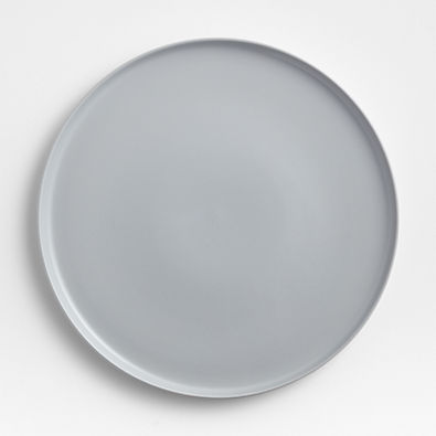 View Wren Matte Light Grey Dinner Plate details